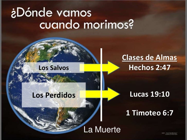 ¿A Donde Vamos Cuando Morimos?