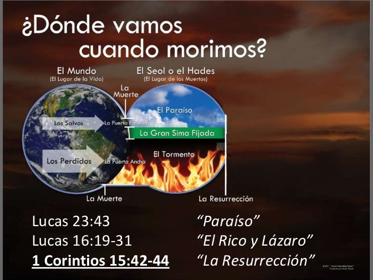 ¿A Donde Vamos Cuando Morimos?