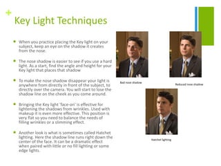 Key Light Method Three Point Lighting | PPT