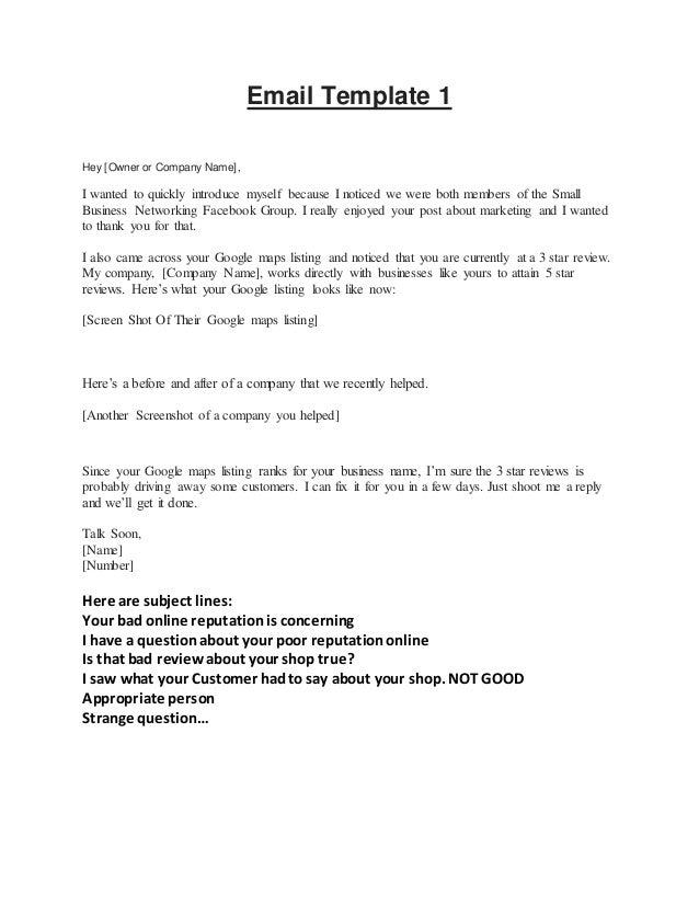 kenny cannon done for you google review lead gen templates customer review template