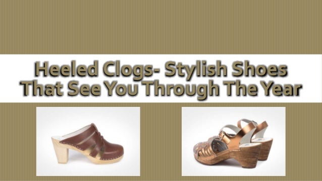 stylish clogs