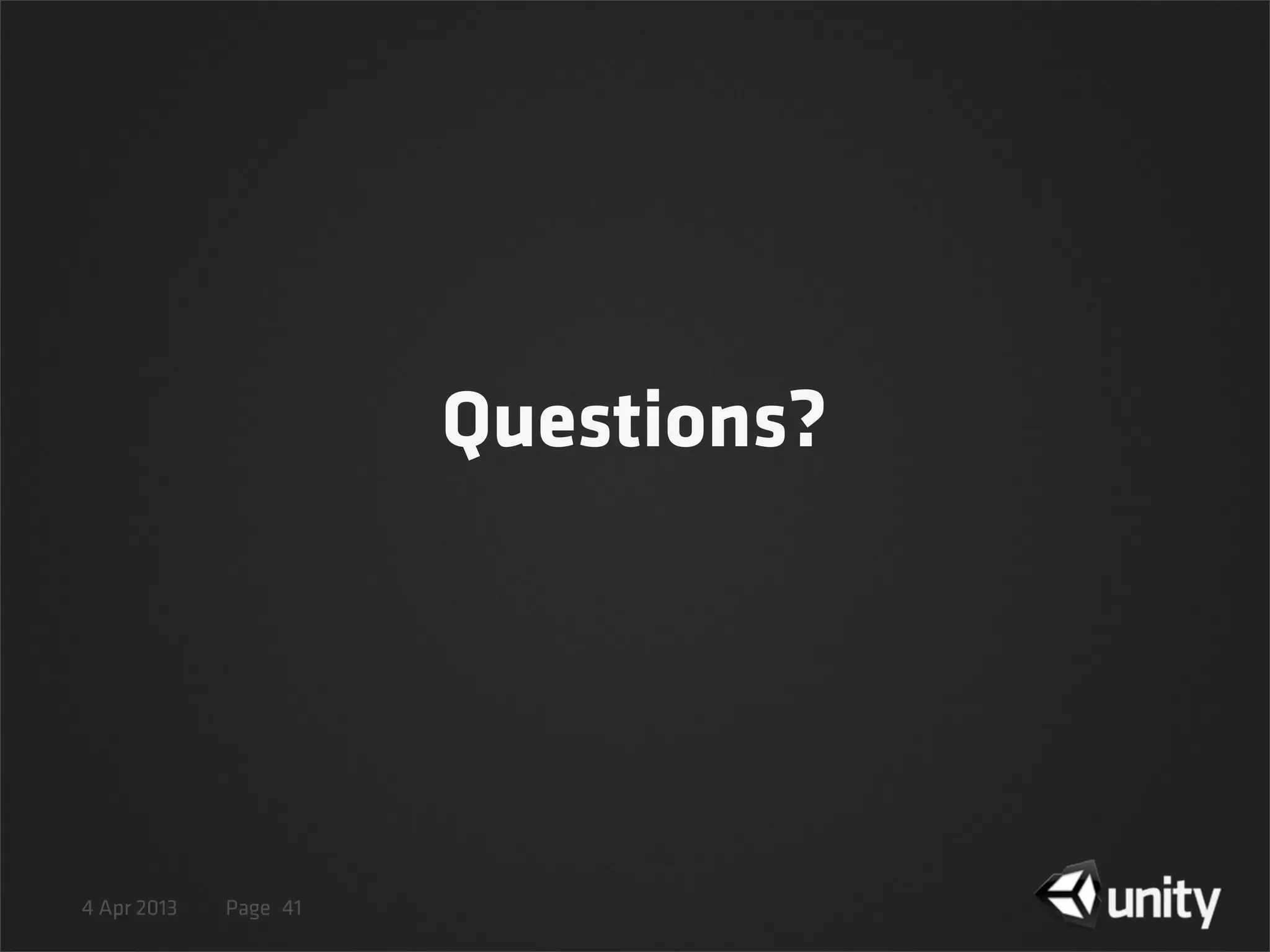 4 Apr 2013 Page
Questions?
41
 