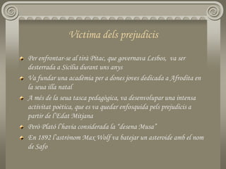 Dones (o)cultes en la història