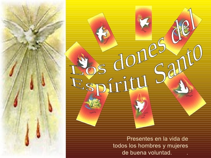 Dones del Espíritu Santo