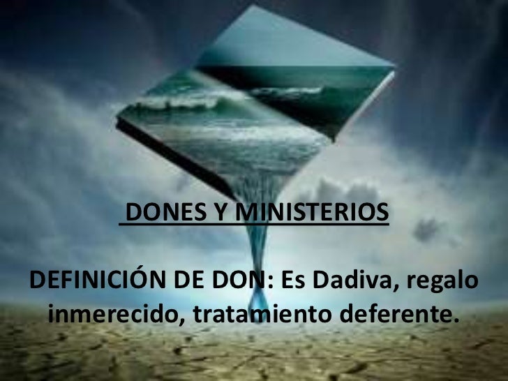 DONES Y MINISTERIOS