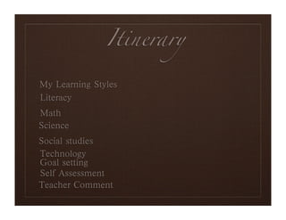 Student Led Conference - Dong Jins