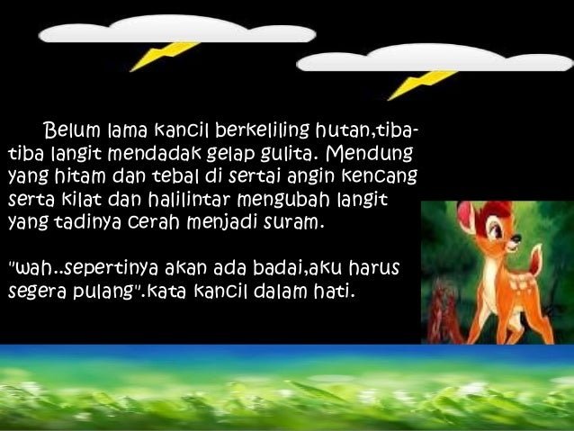 Dongeng Kancil Gajah Dan Langit Runtuh