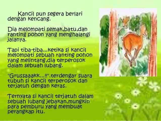 Cerita Fabel Pendek Si Kancil
