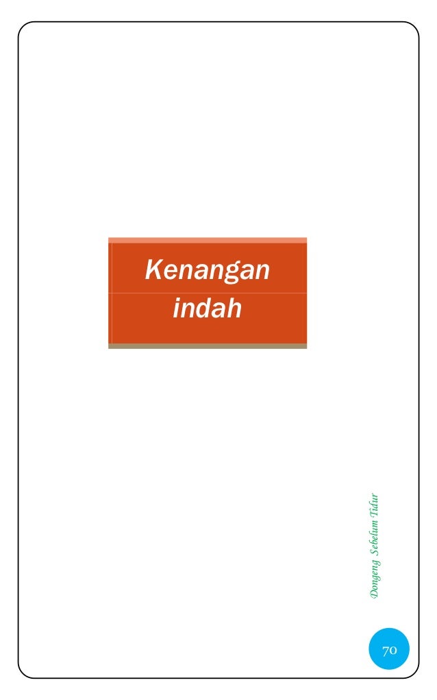 Dongeng Sebelum Tidur