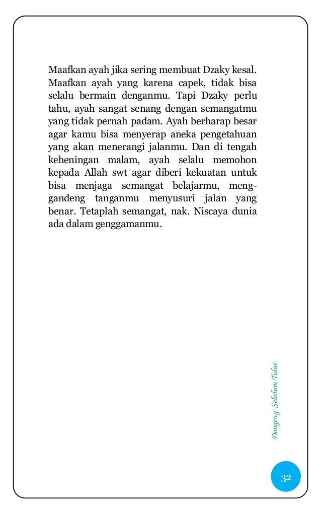 Dongeng Sebelum Tidur Dongeng Sebelum Tidur