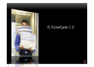 LiveCycle




                                                                                                       ®




Copyright 2009 Adobe Systems Incorporated. All rights reserved. Adobe confidential.   17
 