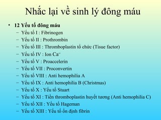 Dong mau noi quan rai rac dic | PPT