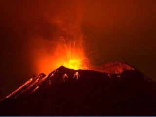 El volcán Popocatepetl
