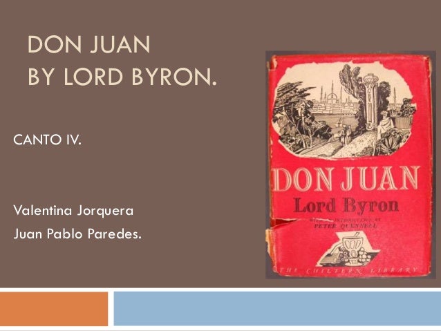 Don juan by Lord Byron