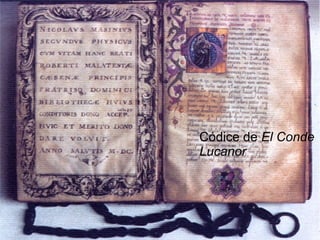 Códice de El Conde
Lucanor
 