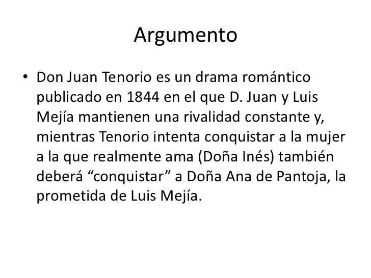 Don juan tenorio