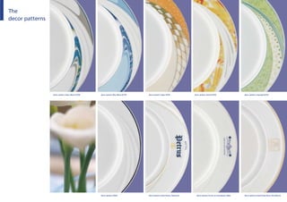 The
decor patterns




                 decor pattern Green Wave 62738   decor pattern Blue Wave 62739   decor pattern Topas 62741               decor pattern Achat 62742                   decor pattern Smaragd 62743




                                                  decor pattern 91630             decor pattern Hotel Petrus, Reischach     decor pattern Forum am Kunstpark, Melle   decor pattern Grand Hotel Berti, Silvi Marina
 