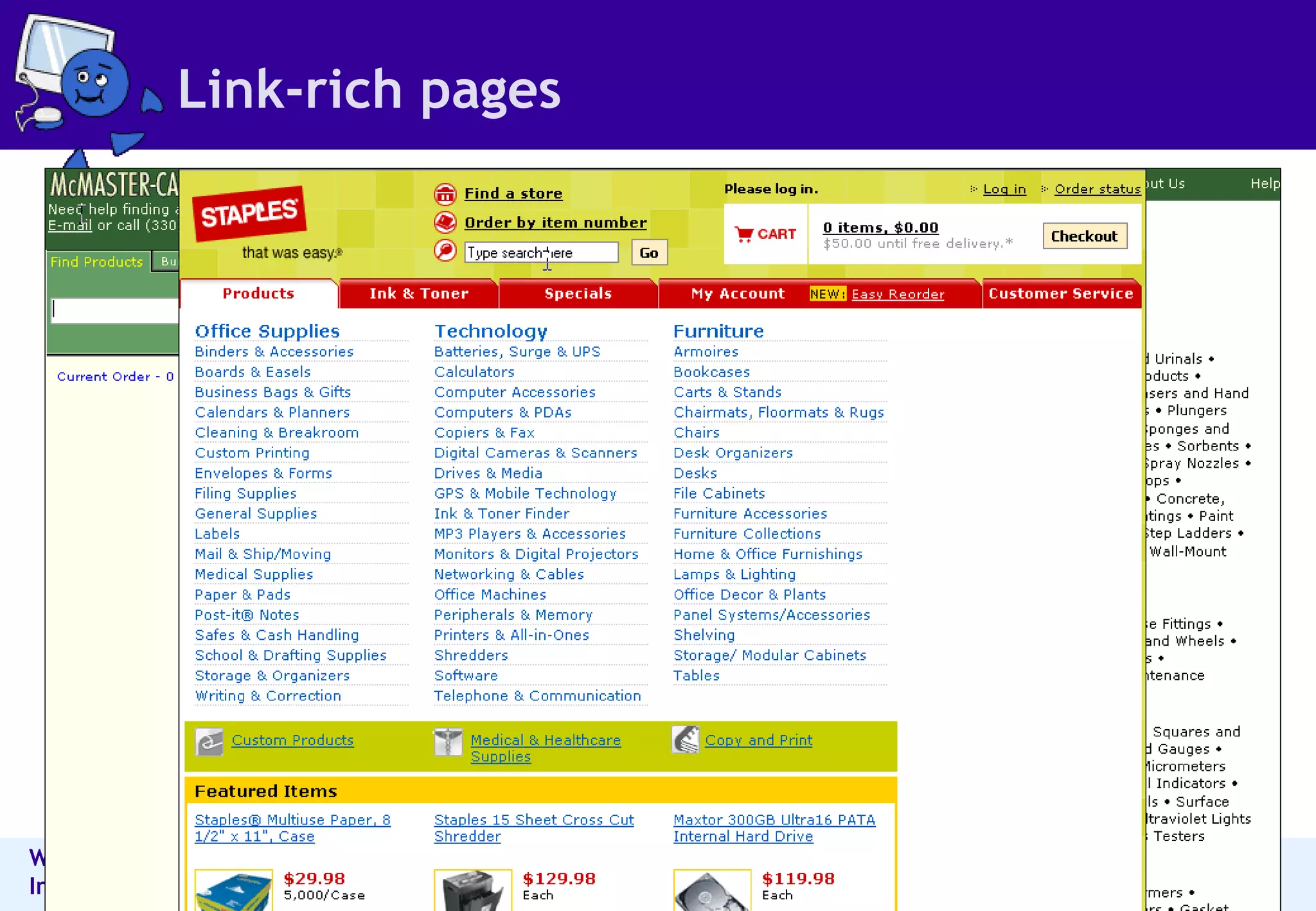 Link-rich pages 