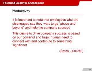 Donna Dickson on Employee Engagement