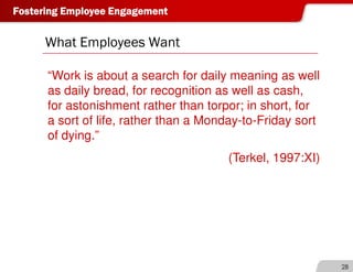 Donna Dickson on Employee Engagement