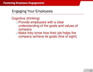 Donna Dickson on Employee Engagement