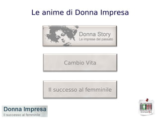 Cambio Vita Le anime di Donna Impresa Il successo al femminile 