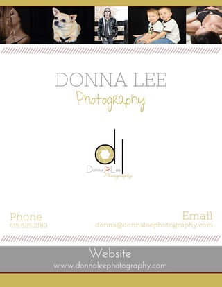 Donna Lee Photography Welcome Guide