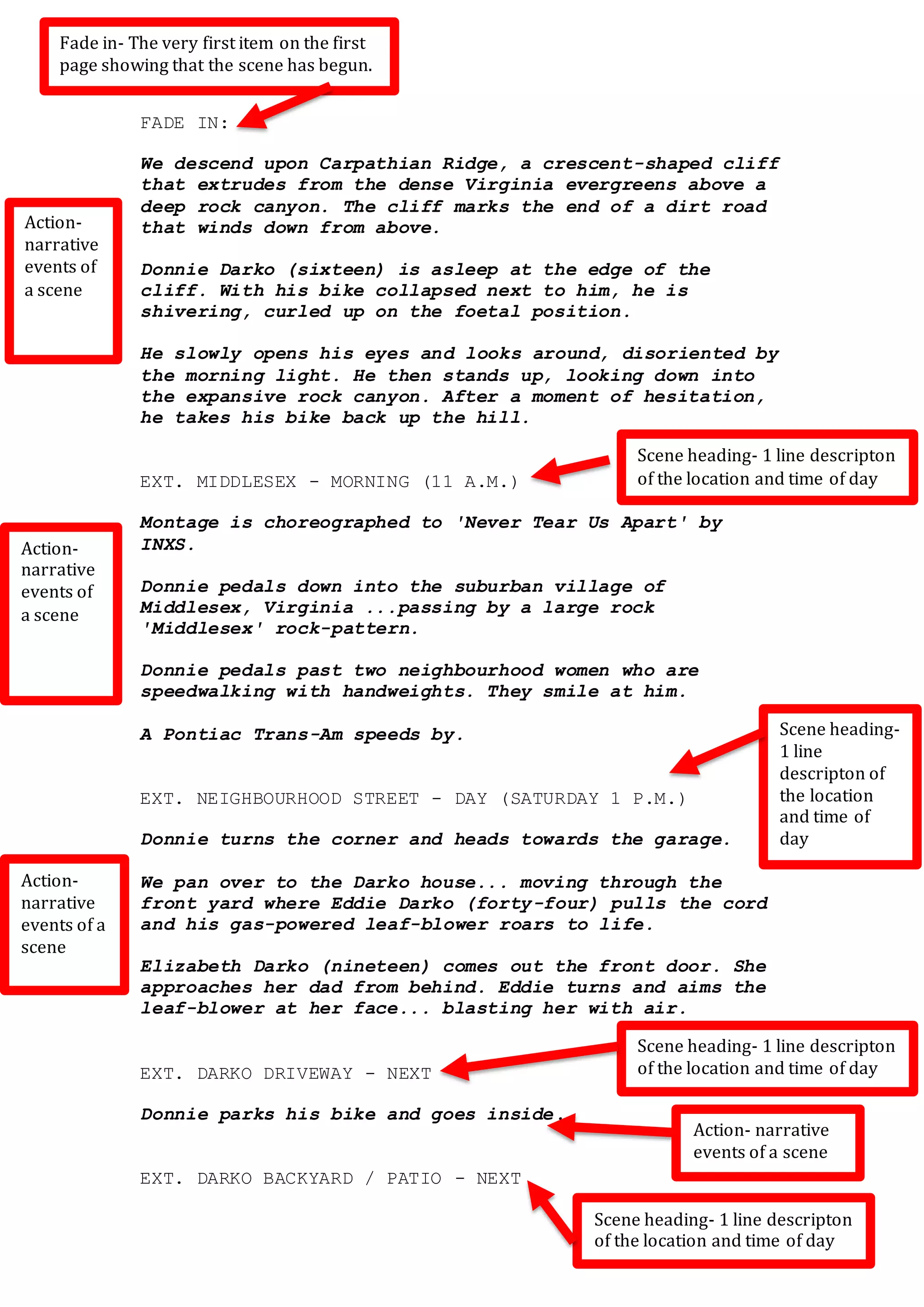 Donnie Darko script extract 1 PDF donnie-darko-script-extract-1-pdf