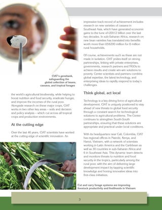 CIAT’s Partnership with the International Fund for Agricultural Development (IFAD): Guided by a Shared Vision