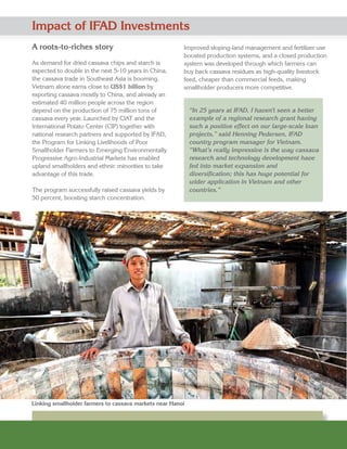 CIAT’s Partnership with the International Fund for Agricultural Development (IFAD): Guided by a Shared Vision