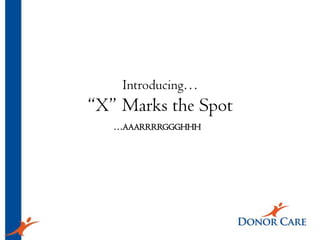 Introducing… “X” Marks the Spot …AAARRRRGGGHHH 