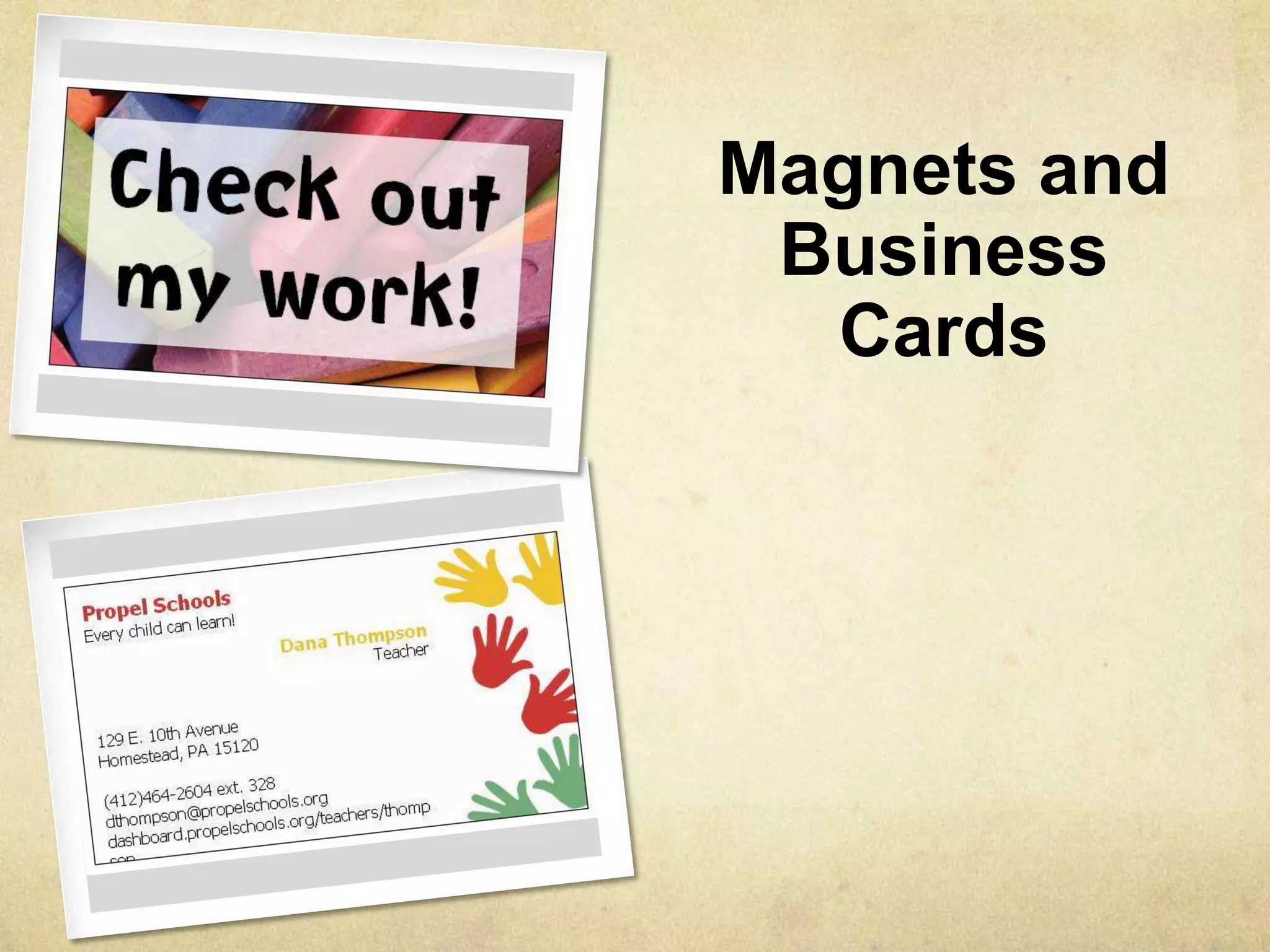 How do I get my projects seen? email