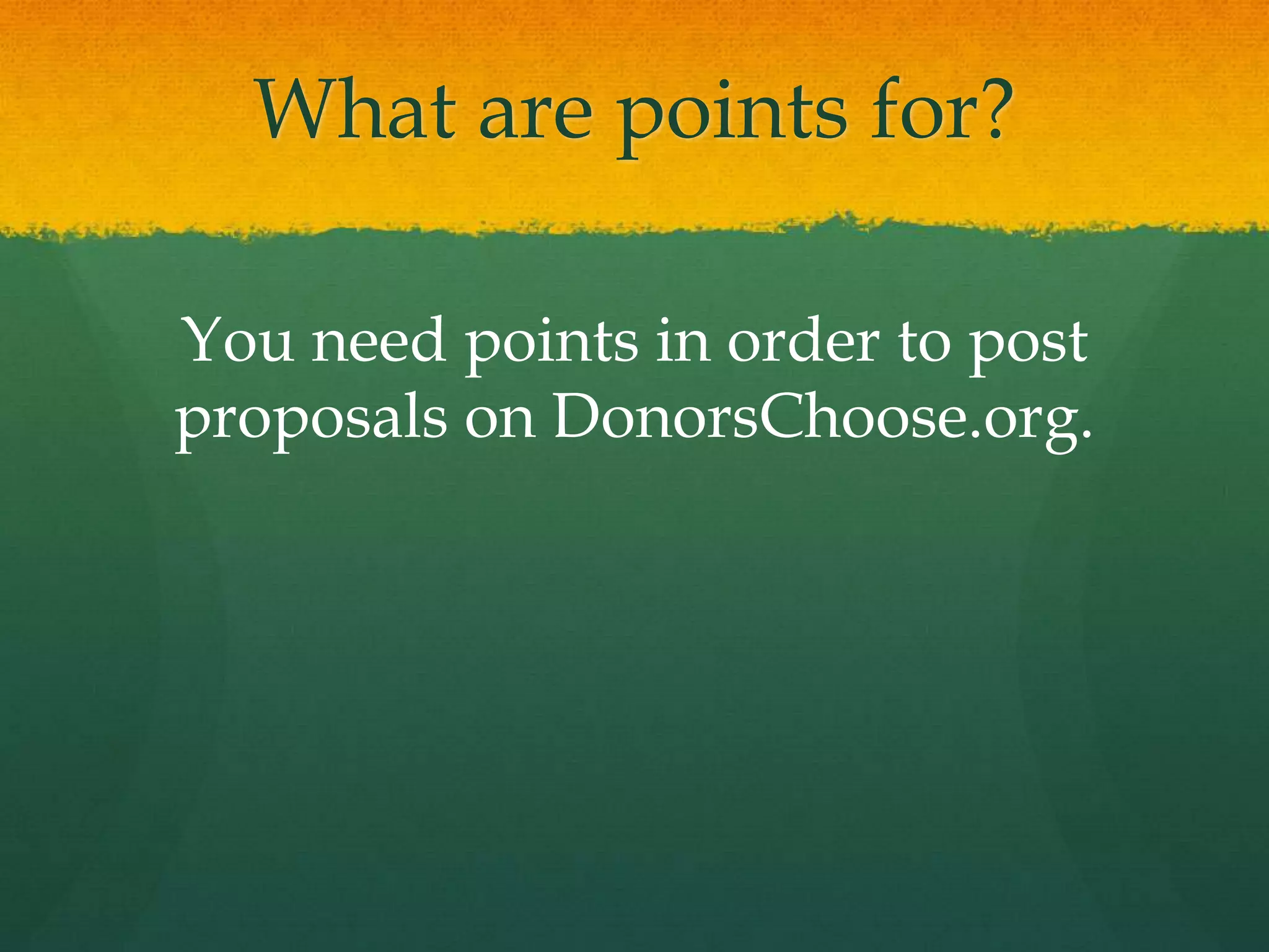 Who is not eligible? principals