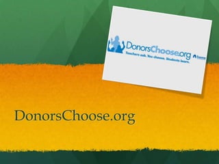 DonorsChoose.org 