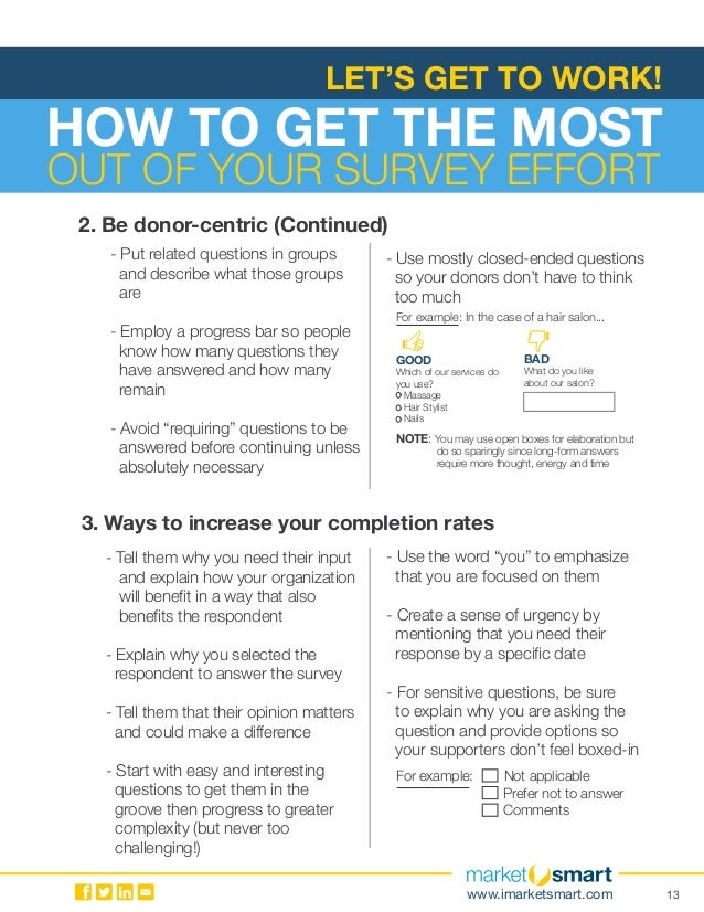 The Ultimate HowtoGuide for Conducting Nonprofit Donor Surveys