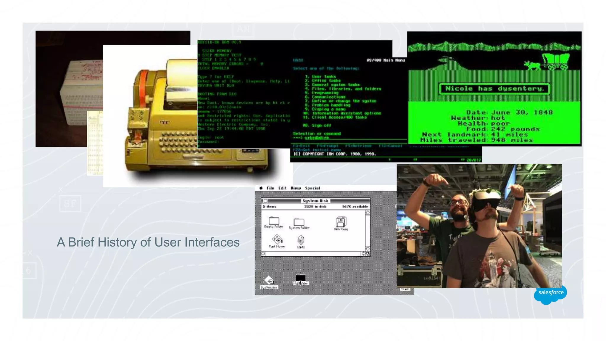 A Brief History of User Interfaces
 