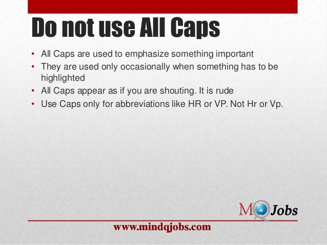 mindqjobs com what not to write in a resume