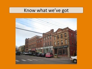 Know	
  what	
  we’ve	
  got	
  
 