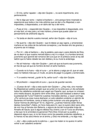 Don quijote de la Mancha