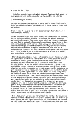 Don quijote de la Mancha