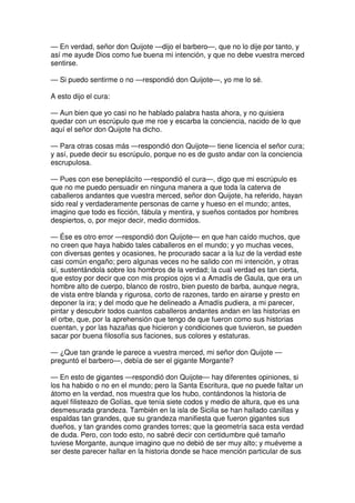 Don quijote de la Mancha