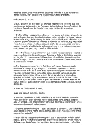 Don quijote de la Mancha