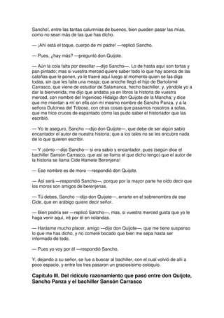 Don quijote de la Mancha