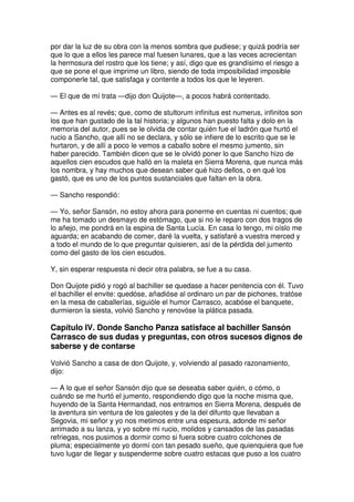 Don quijote de la Mancha