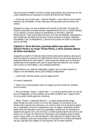 Don quijote de la Mancha