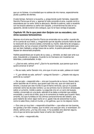 Don quijote de la Mancha