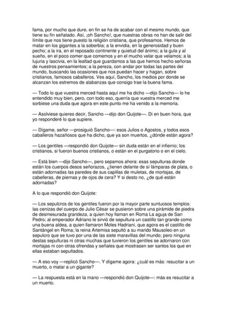 Don quijote de la Mancha