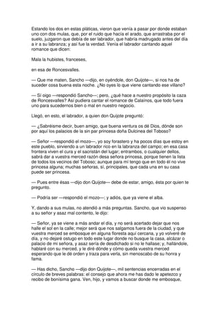 Don quijote de la Mancha