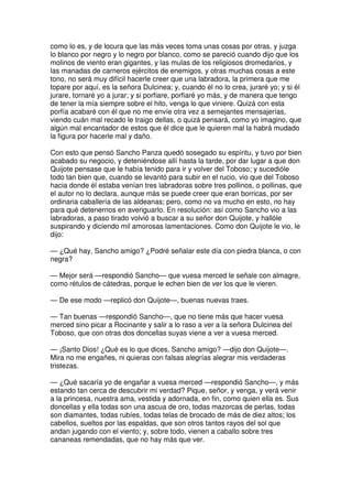 Don quijote de la Mancha