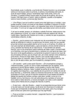 Don quijote de la Mancha